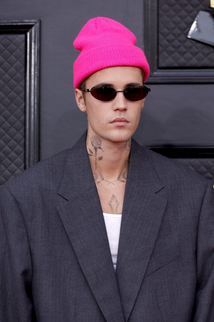 Justin Bieber on April 3, 2022.