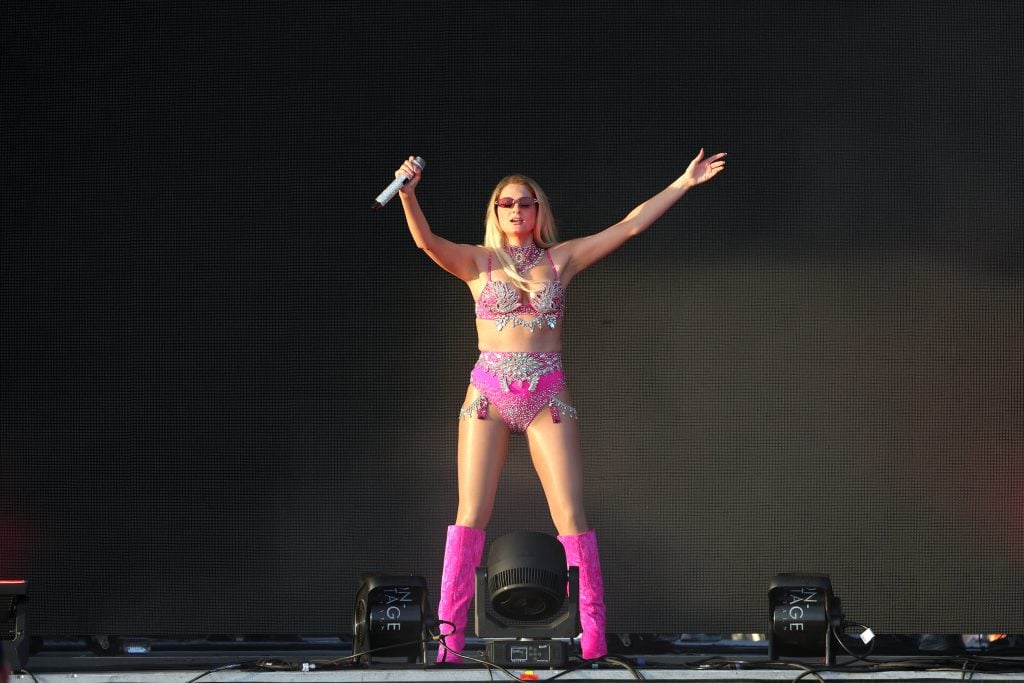 Meghan Trainor on stage on May 10, 2025.