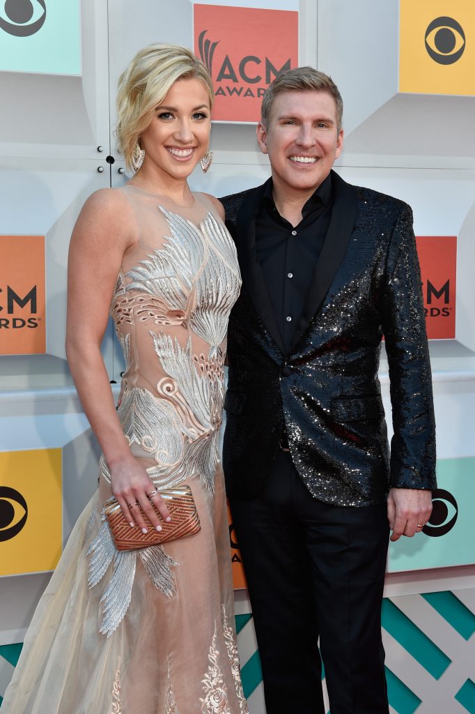 Savannah Chrisley and Todd Chrisley in 2016.