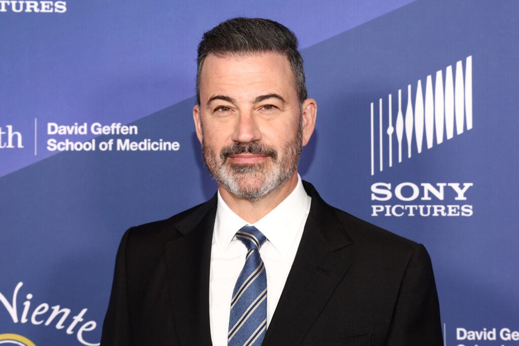 Jimmy Kimmel attends the 28th Annual UCLA Jonsson Cancer Center Foundation's Taste For A Cure event at Beverly Wilshire, A Four Seasons Hotel on May 02, 2025 in Beverly Hills, California.