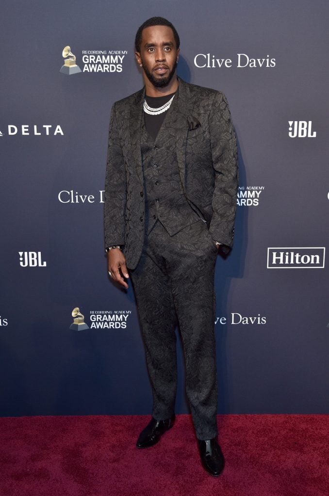Honoree Sean Diddy Combs attends the Pre-GRAMMY Gala and GRAMMY Salute to Industry Icons Honoring Sean Diddy Combs on January 25, 2020 in Beverly Hills, California.