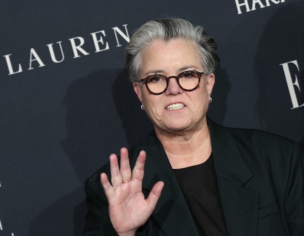 Rosie O'Donnell attends the 2024 Elle Women in Hollywood celebration at the Four Seasons Hotel in Los Angeles, November 19, 2024.
