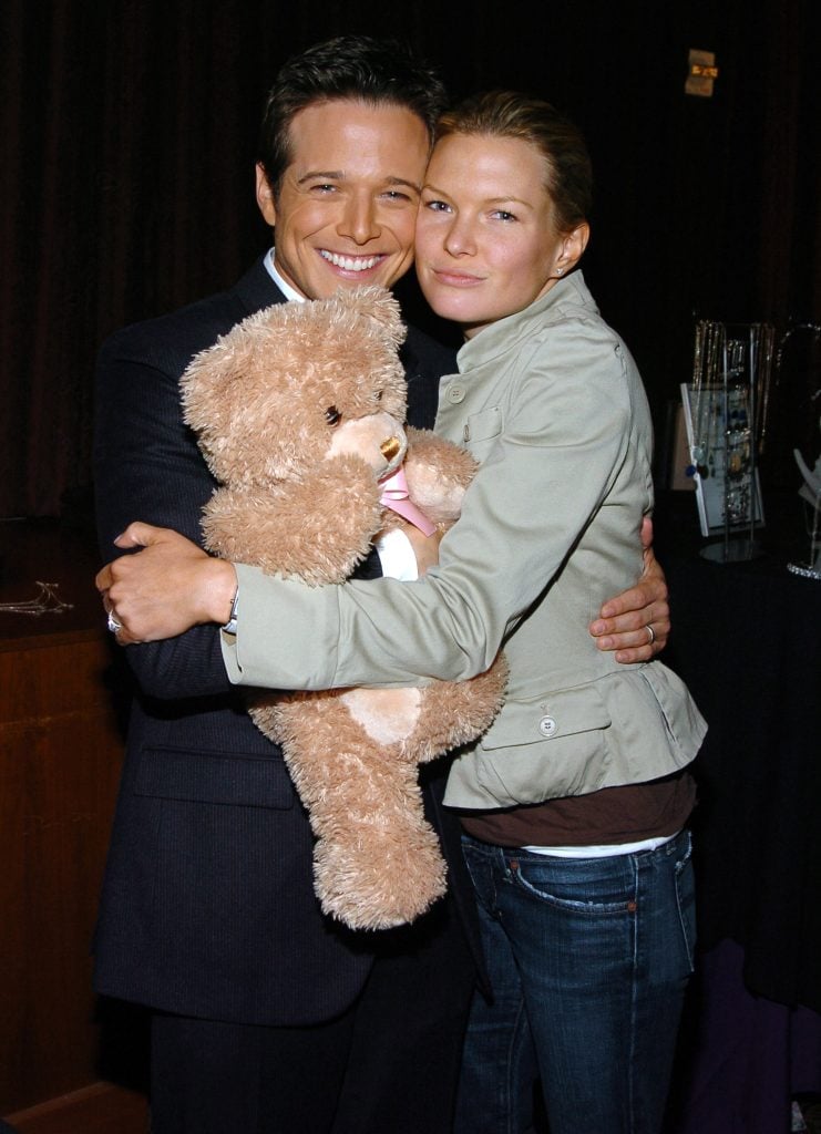 Scott and Kelley Wolf in happier times.
