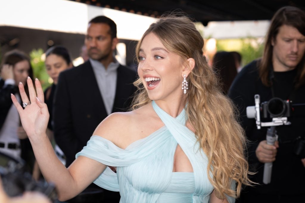 Sydney Sweeney attends the Echo Valley European Premiere at the BFI Southbank on June 10, 2025 in London, England. 