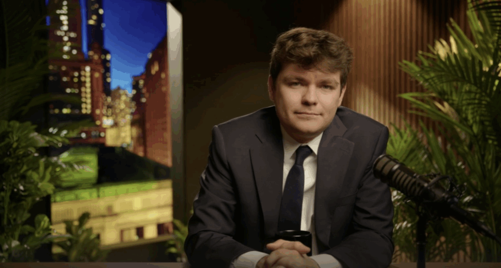 Nick Fuentes says he's a proud 27-year-old virgin.