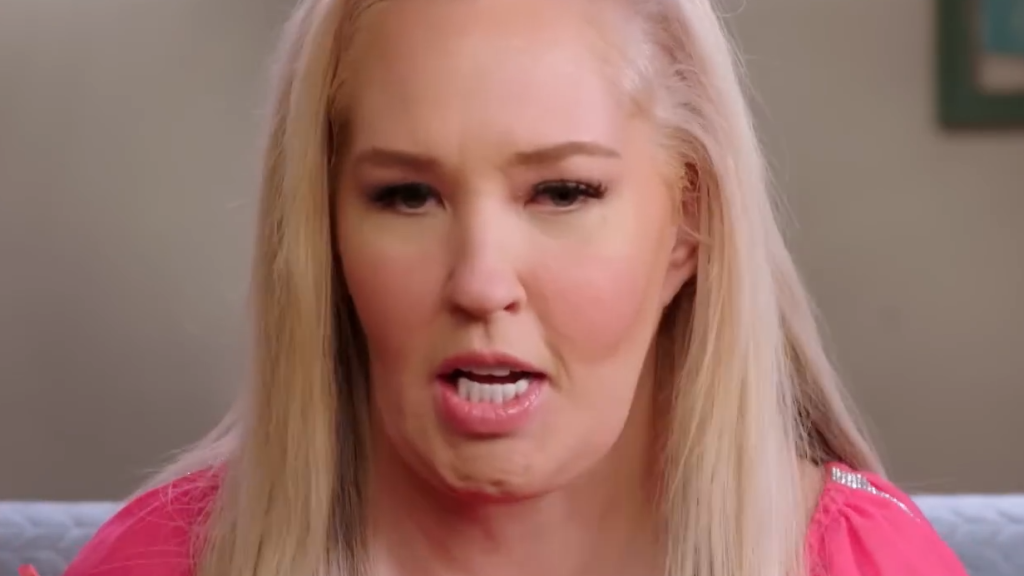 A close-up of Mama June Shannon