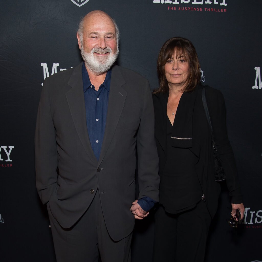 Rob Reiner and  Michele Singer Reiner attend Misery Broadway opening night at The Broadhurst Theatre on November 15, 2015 in New York City.  