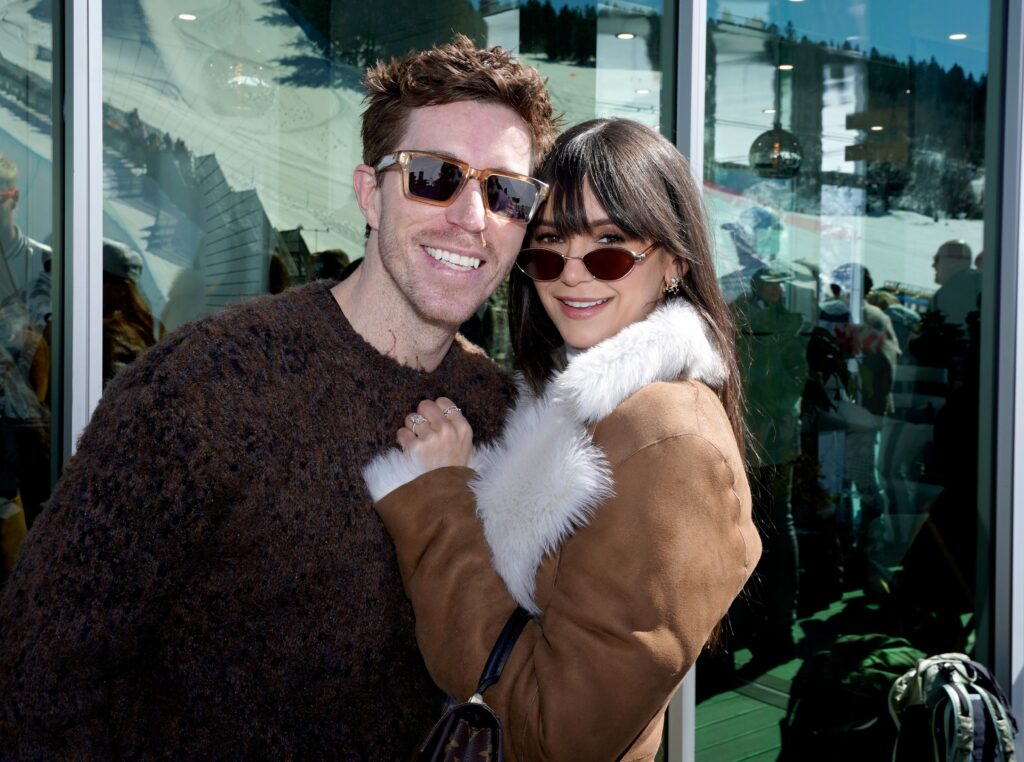 Shaun White and Nina Dobrev in March 2025.