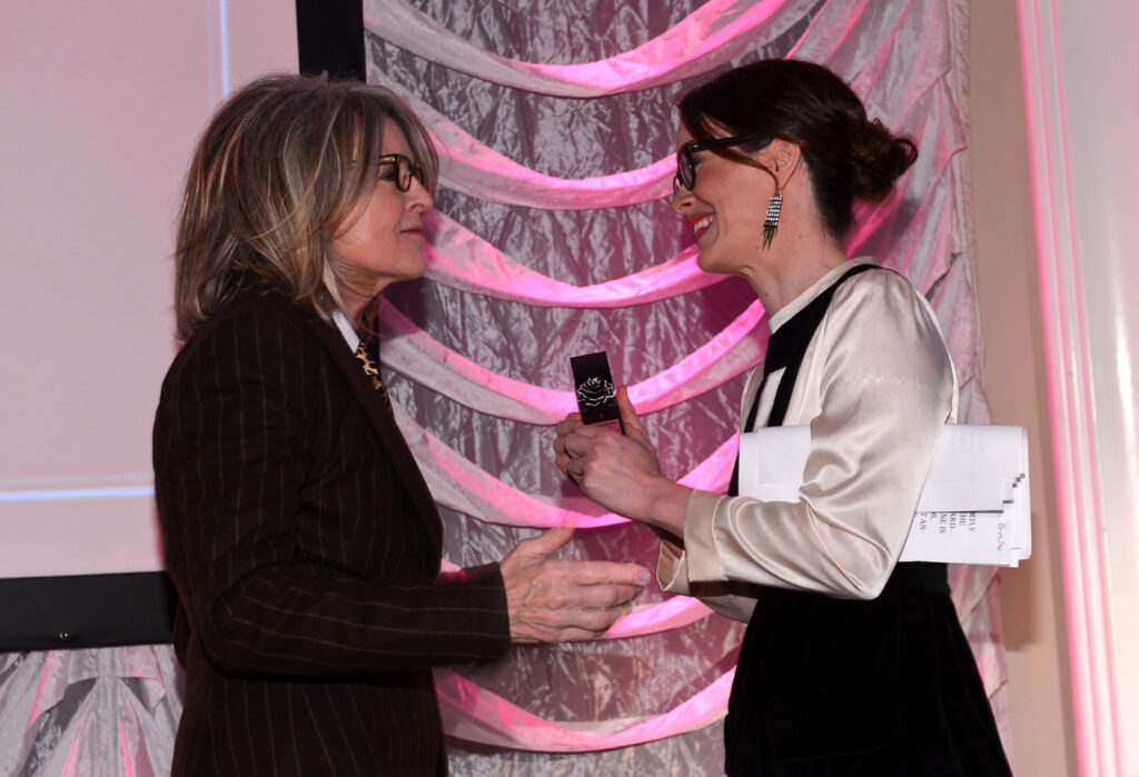 Diane Keaton and Sarah Paulson in 2012.
