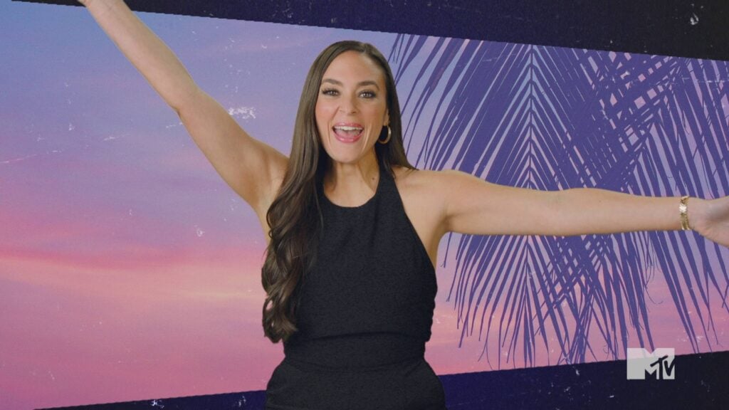 Sammi Giancola looks psyched to be returning to MTV in this promotional photo.