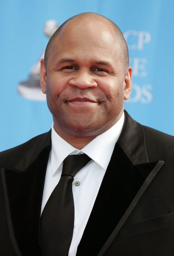 Rondell Sheridan on February 14, 2008.