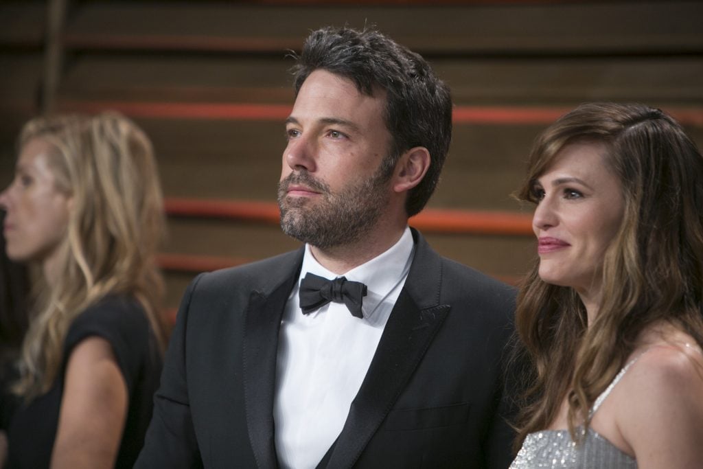 Ben Affleck and Jennifer Garner arrive at the 2014 Vanity Fair Oscar Party on March 2, 2014 in West Hollywood, California.        