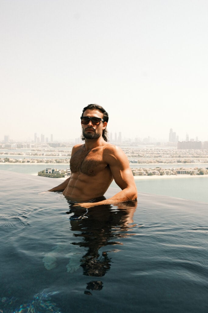 Sam Asghari on October 5, 2025.