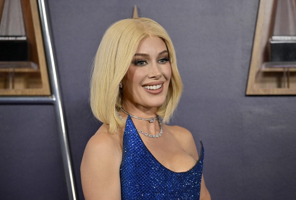 Heidi Montag wears an eye-catching wig on May 26, 2025.