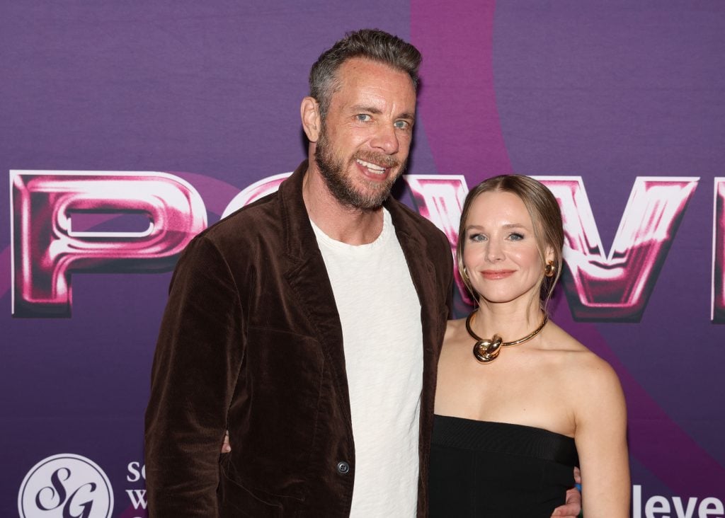 Dax Shepard and Kristen Bell on February 22, 2025.