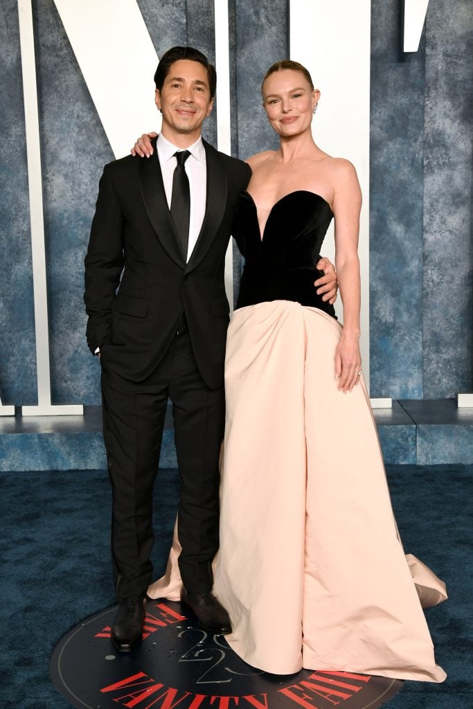 Kate Bosworth and Justin Long on March 12, 2023.