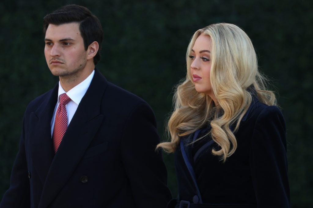 Tiffany Trump on January 20, 2025. A dark day for America.