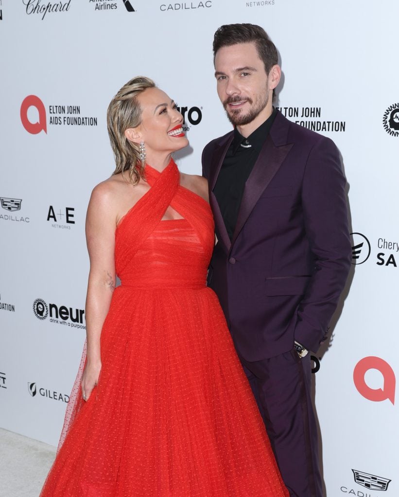 Hilary Duff and Matthew Koma in March 2023.