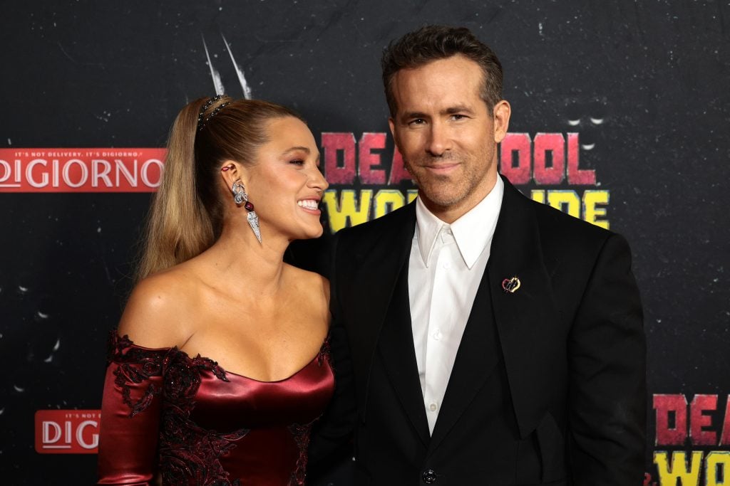 Blake Lively and Ryan Reynolds on July 22, 2024.