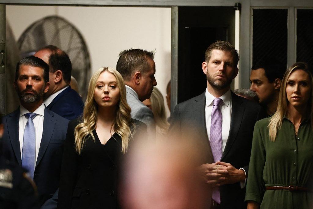 Tiffany Trump and unfortunately her brothers on May 28, 2024.