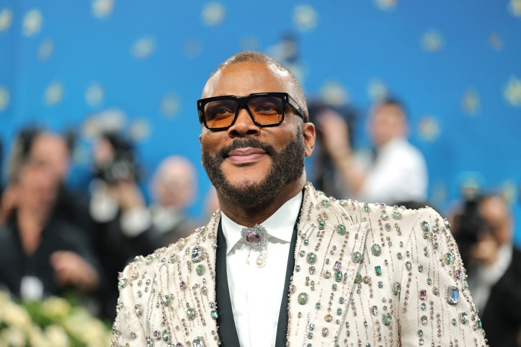 Tyler Perry on May 5, 2025 at the Met Gala.