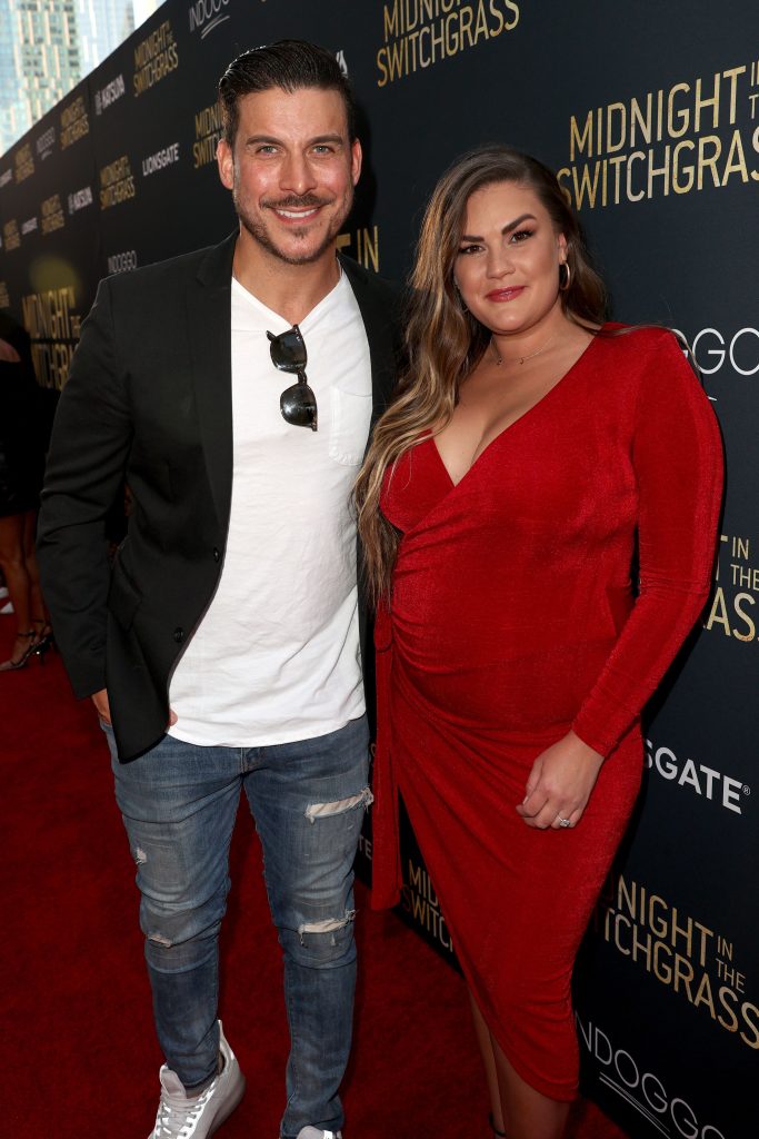 Jax Taylor and Brittany Cartwright attend the Los Angeles special screening of Lionsgate's Midnight in the Switchgrass at Regal LA Live on July 19, 2021 in Los Angeles, California.