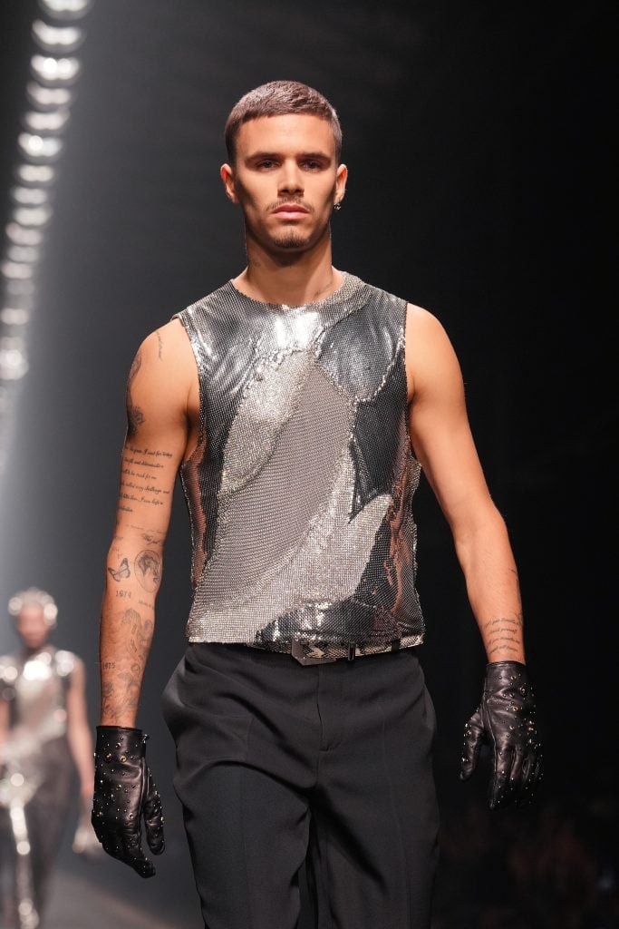 Romeo Beckham on February 28, 2025.
