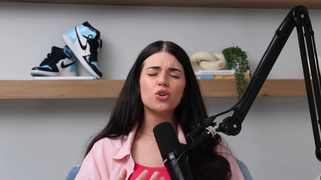 Madison Prewett speaks in June 2025.