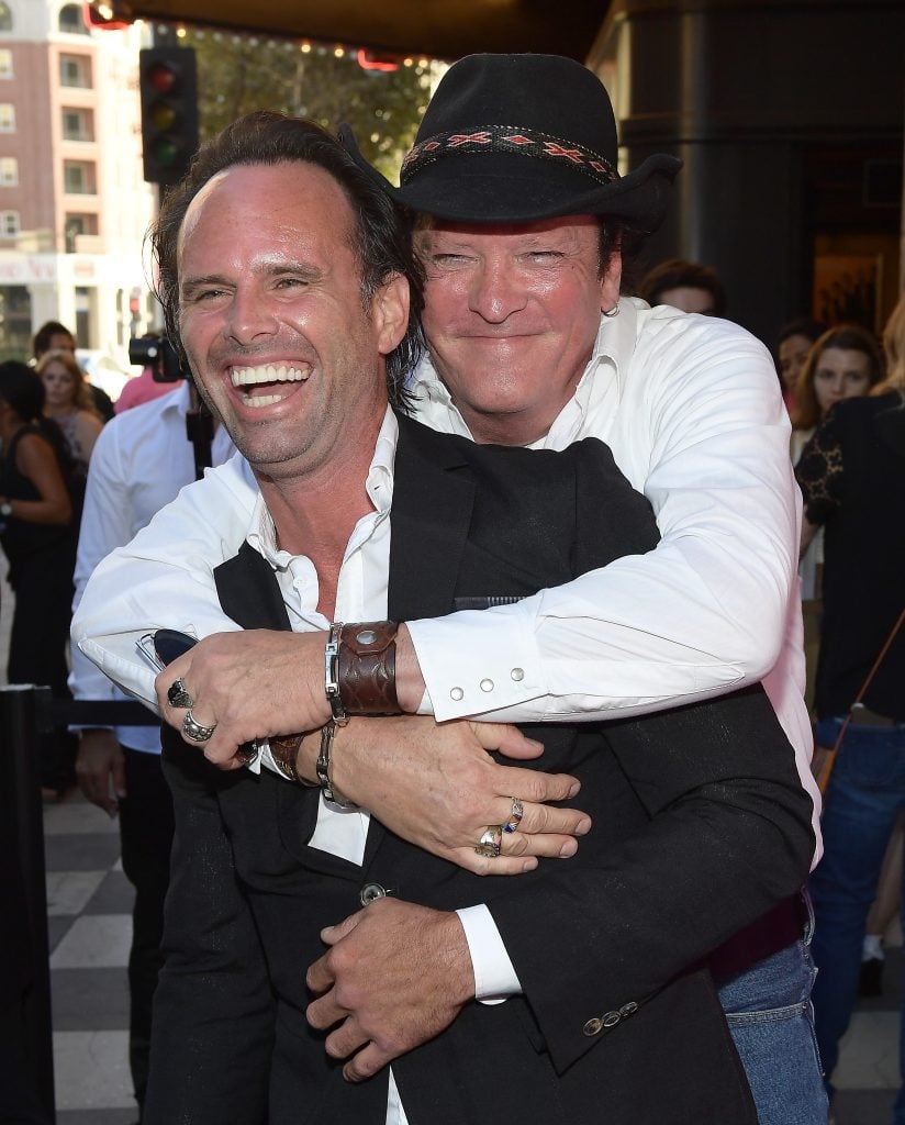 Actors Walton Goggins and Michael Madsen attend Sundance NEXT FEST After Dark at The Theater at The Ace Hotel on August 10, 2017 in Los Angeles, California.  