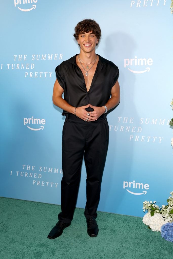 Gavin Casalegno attends The Summer I Turned Pretty Season 3 New York Launch Event at Refinery Rooftop on July 16, 2025 in New York City. 