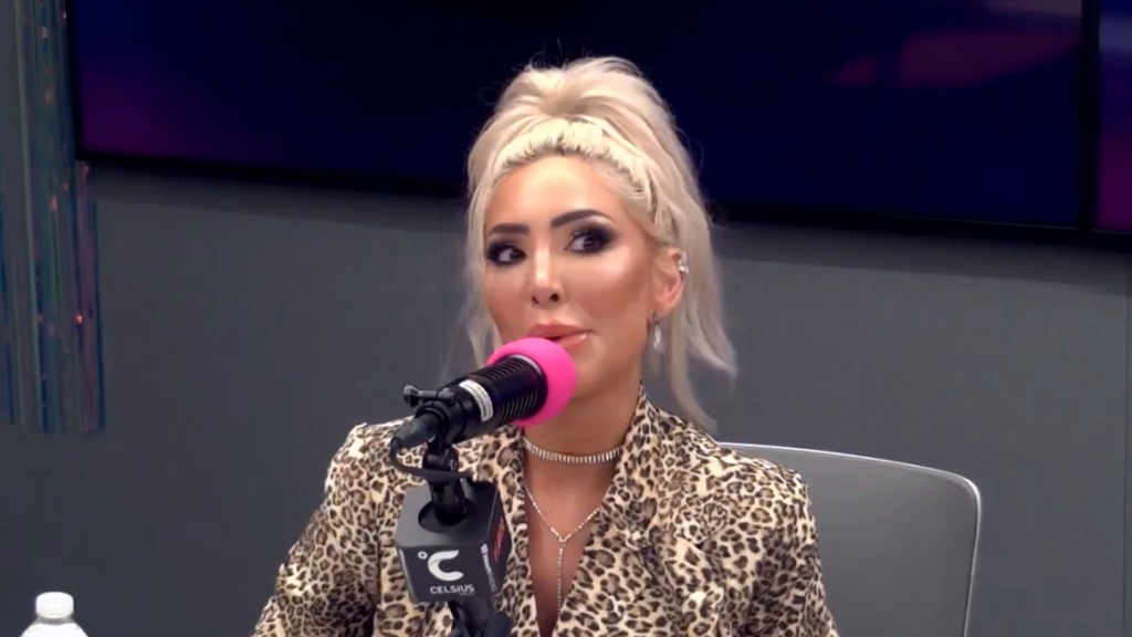 Farrah Abraham on the radio.