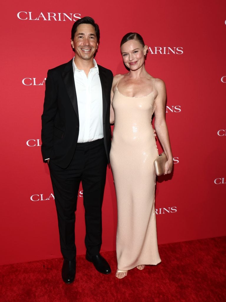 Justin Long and wife Kate Bosworth in March 2025.
