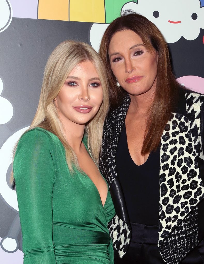 Caitlyn Jenner and Sophia Hutchins together in 2019.