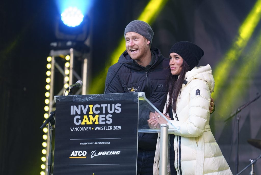 Prince Harry and Meghan Markle on February 10, 2025.