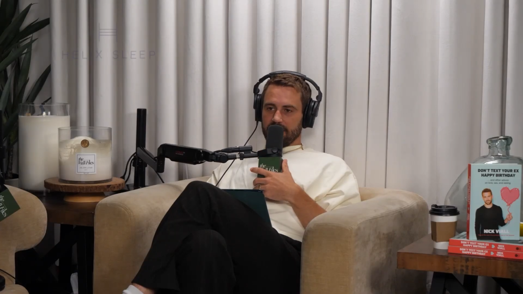 Nick Viall hosts The Viall Files.