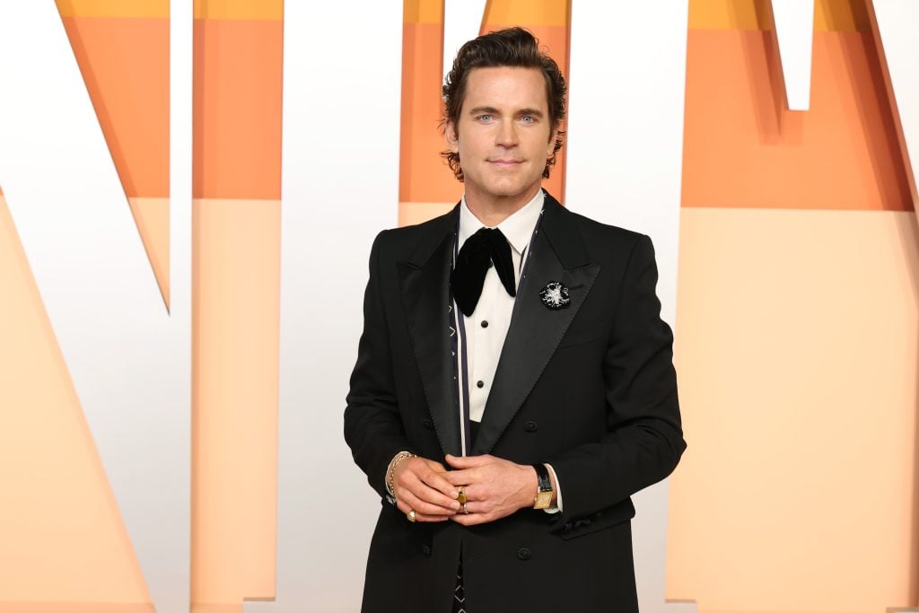 Matt Bomer on March 2, 2025 at the Oscars.