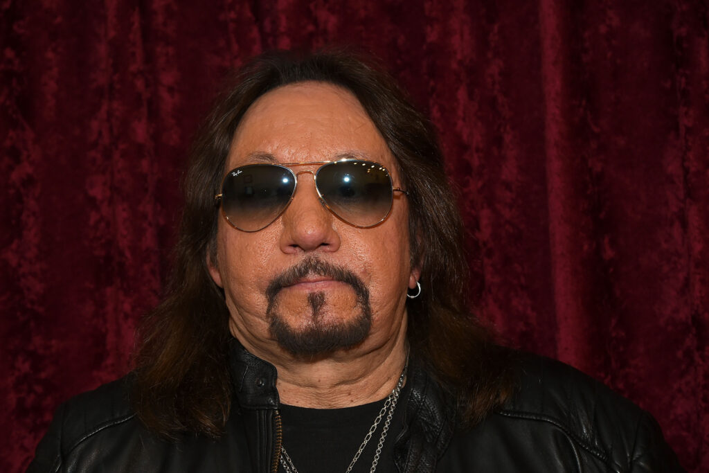 Musician Ace Frehley visits at SiriusXM Studios on March 23, 2016 in New York City.  