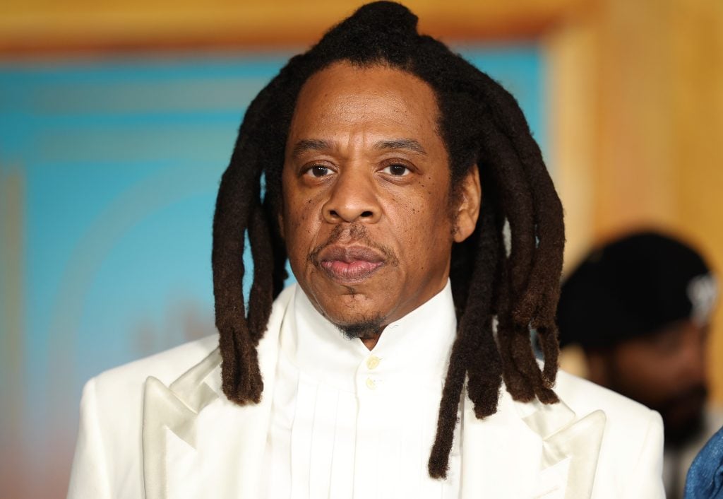 Jay-Z attends the Los Angeles Premiere of Sony Pictures' The Book Of Clarence at Academy Museum of Motion Pictures on January 05, 2024 in Los Angeles, California.