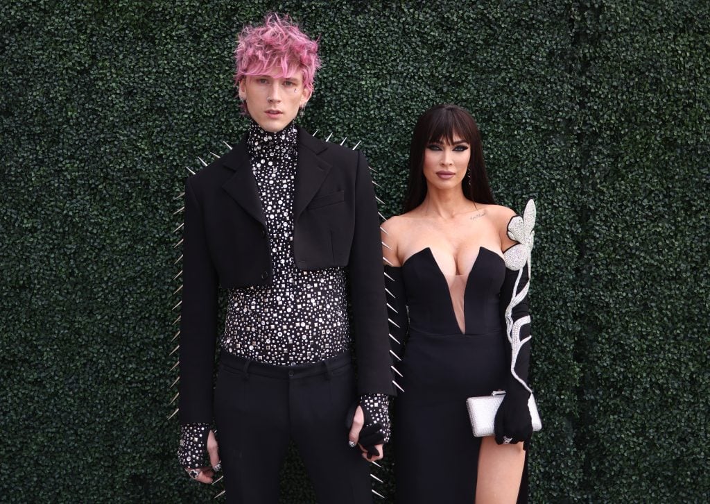 Machine Gun Kelly and Megan Fox back when they were together in May 2022.