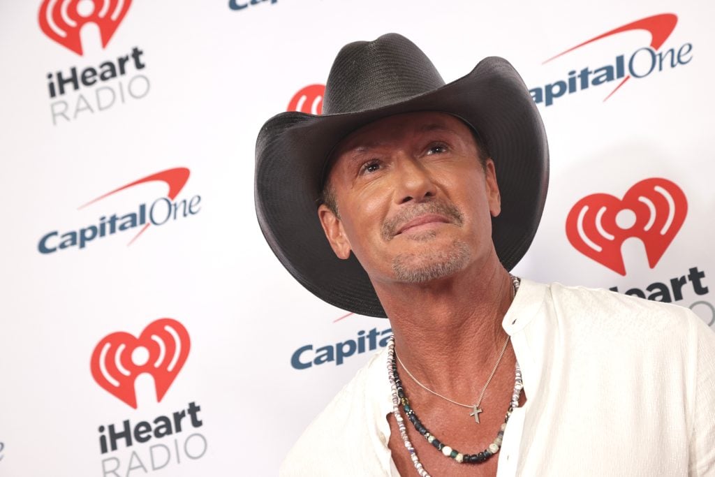 Tim McGraw on September 22, 2023.