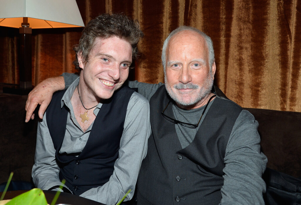 Ben Dreyfuss and actor Richard Dreyfuss attend the after party for the premiere of Relativity Media's Paranoia  at DGA Theater on August 8, 2013 in Los Angeles, California. 