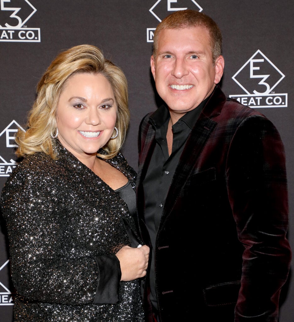 Julie Chrisley and Todd Chrisley, years before they went to prison.
