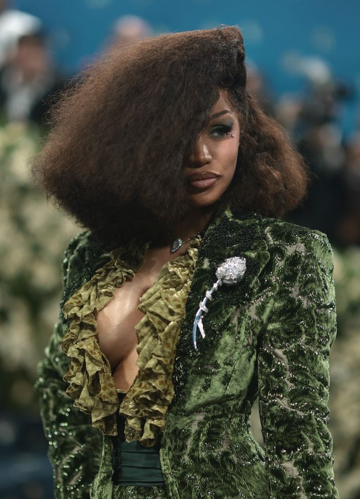 Cardi B at the 2025 Met Gala.