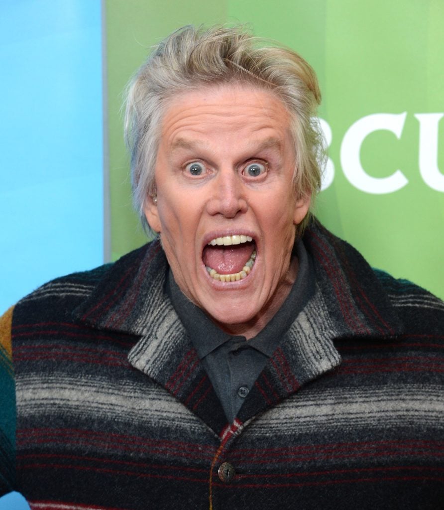 Gary Busey attends NBCUniversal's 2013 Winter TCA Tour Day 1 at Langham Hotel on January 6, 2013 in Pasadena, California.  