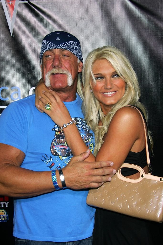 Brooke Hogan and Hulk Hogan in February 2007.