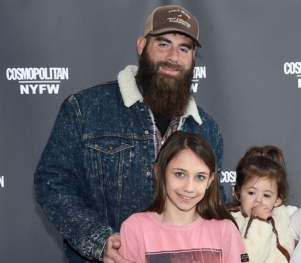 David Eason and two kids