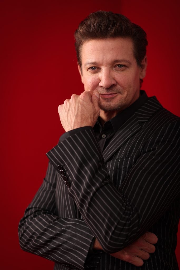 Jeremy Renner poses in the portrait studio during the Red Sea International Film Festival 2024 on December 10, 2024 in Jeddah, Saudi Arabia.