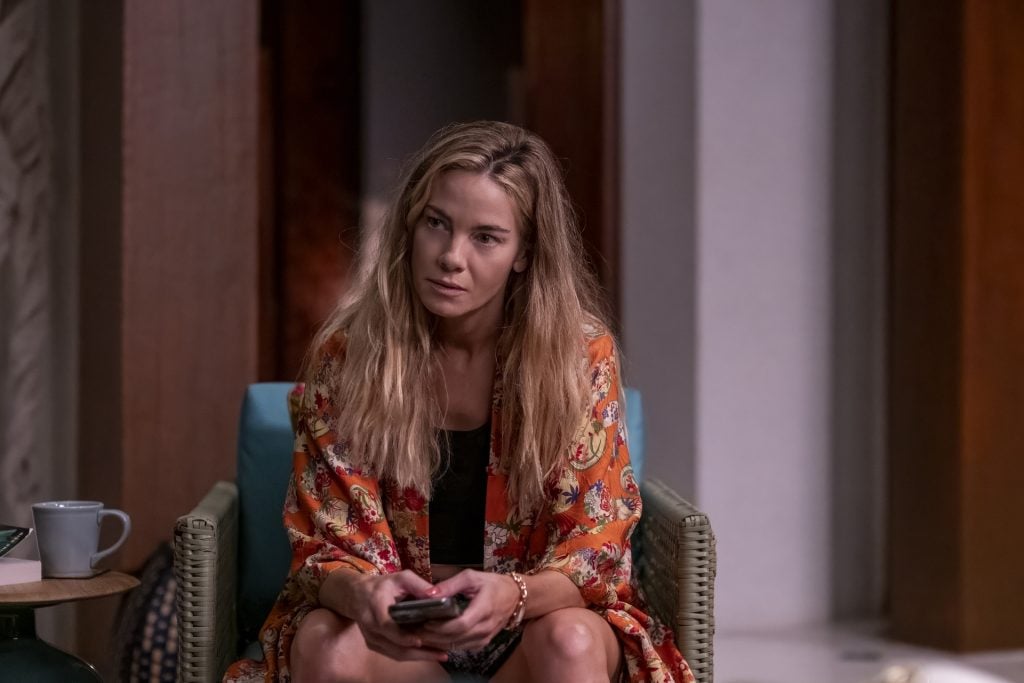 Michelle Monaghan on an episode of The White Lotus Season 3.