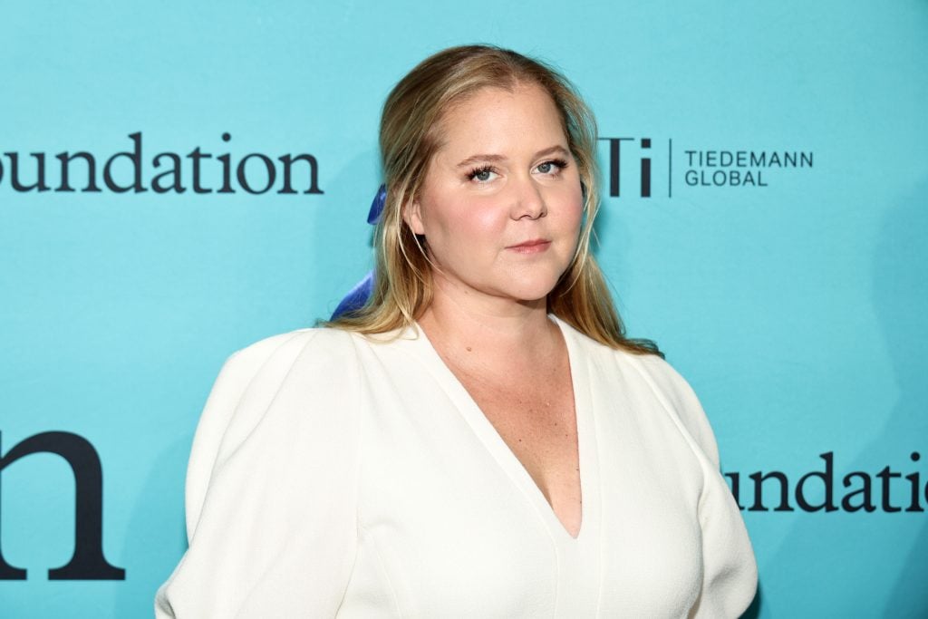 Amy Schumer attends the 2023 Good+Foundation âA Very Good+ Night of Comedyâ Benefit at Carnegie Hall on October 18, 2023 in New York City.