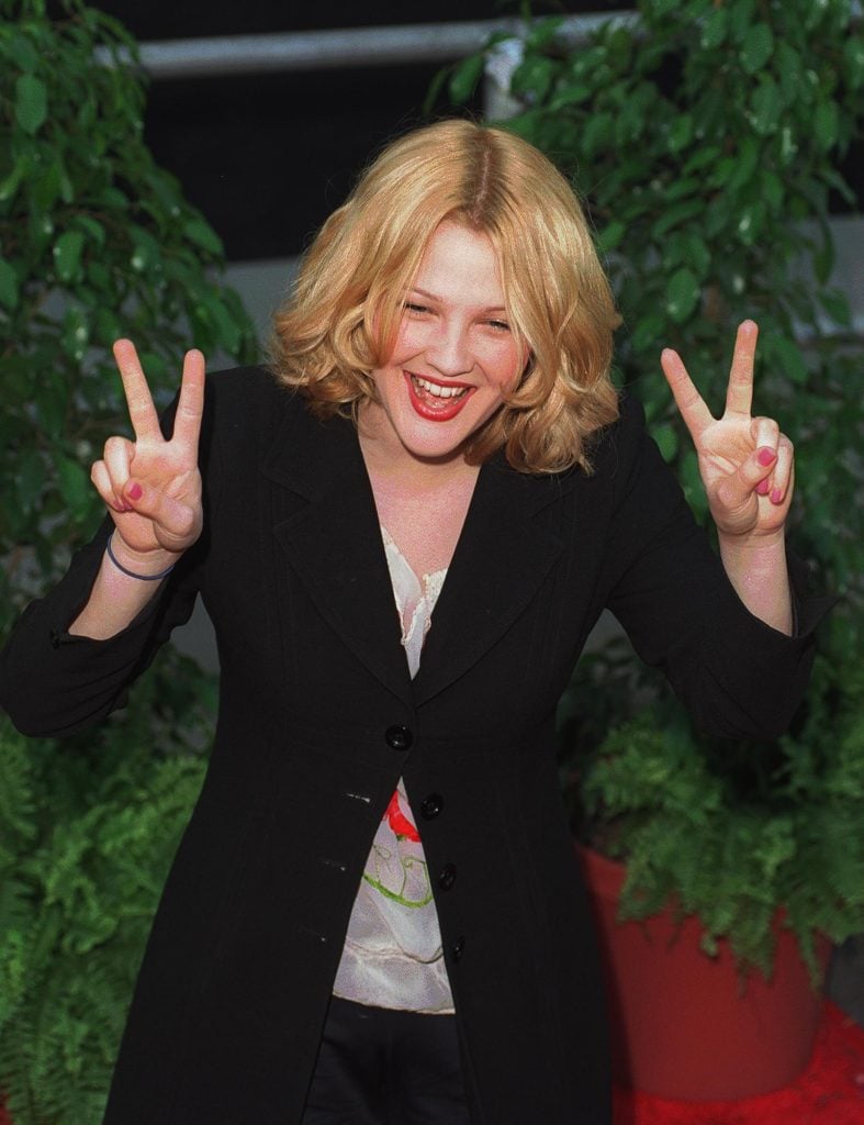 Drew Barrymore on May 25, 1999.